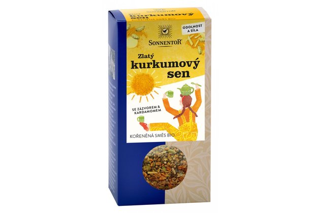 Zlatý kurkumový sen bio Sonnentor 120g