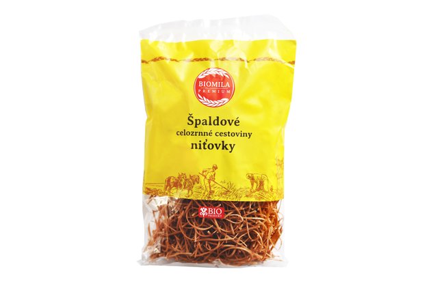 BIOMILA Špaldové celozrnné niťovky BIO 250g