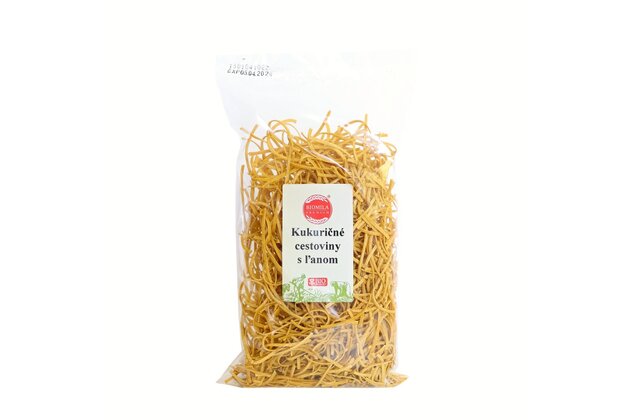 BIOMILA Kukuričné niťovky s ľanom bio 250g 