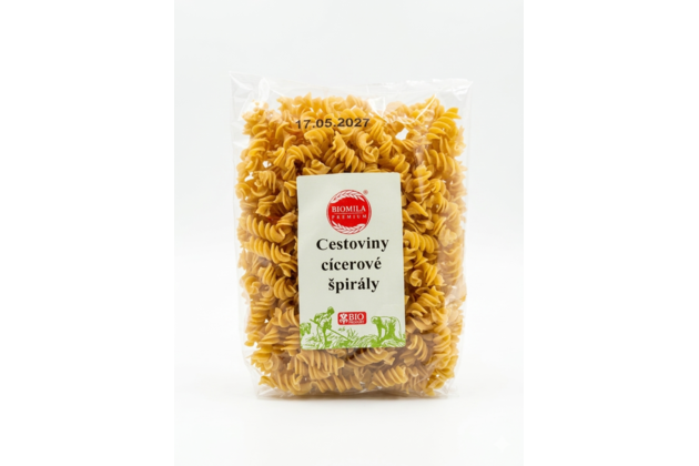 bezlepkové cícerové cestoviny