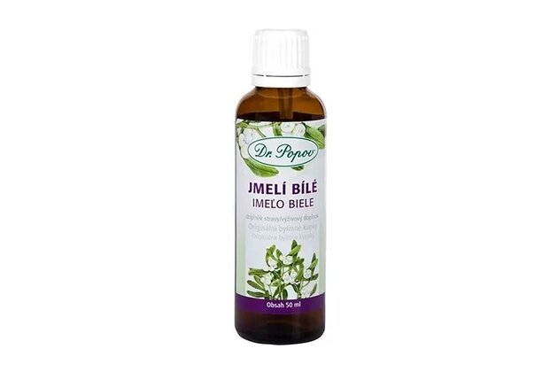 Bylinné kvapky Imelo biele Dr. Popov 50ml    