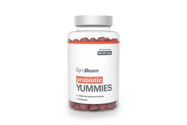 Probiotiká Yummies 60 kaps. GymBeam  