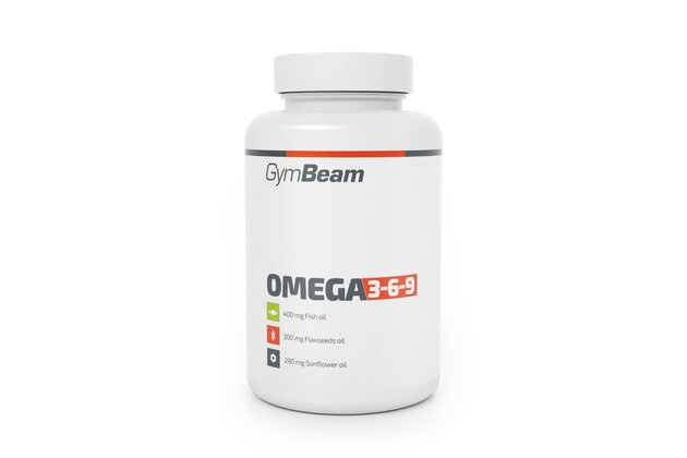 Omega 3-6-9  kapsule 120 ks GymBeam 