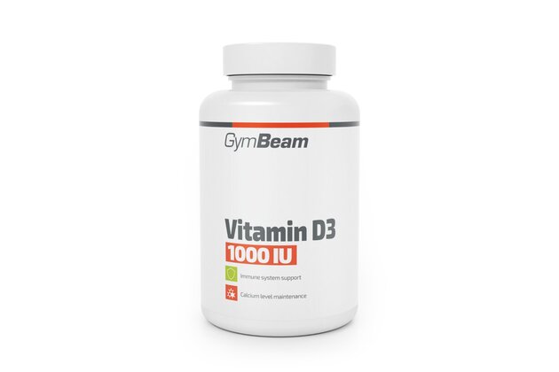 Vitamín D3 1000 IU 60 kaps. GymBeam