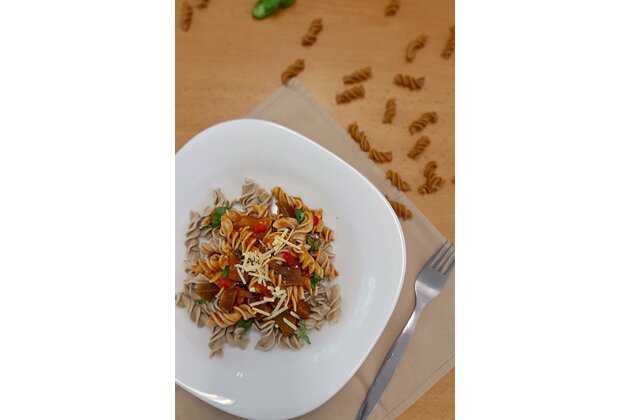 BIOMILA Quinoa špirály s ľanom bio 250g