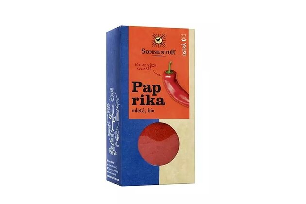 Paprika ostrá mletá bio Sonnentor 40 g