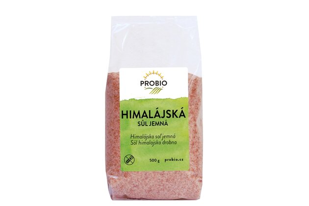 Himalájska soľ jemná PROBIO 500g