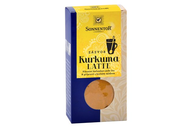 Kurkuma LATTE - zázvor Sonnentor 60 g  