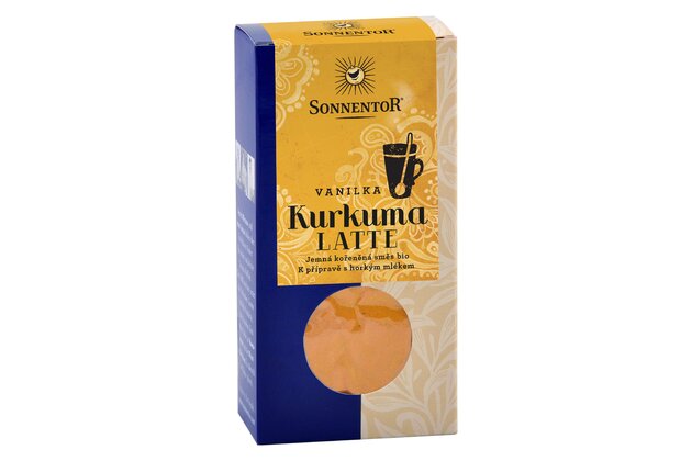 Kurkuma LATTE - vanilka Sonnentor 60 g