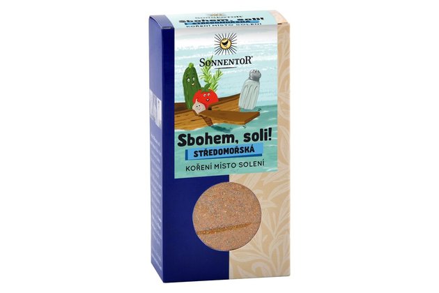 Zbohom, soľ! Stredomorská koreniaca zmes bio 55g