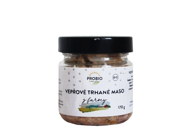 Bravčové trhané mäso bio probio 170g