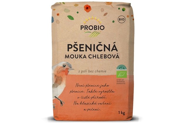 Pšeničná múka chlebová T 750 bio PROBIO 1kg