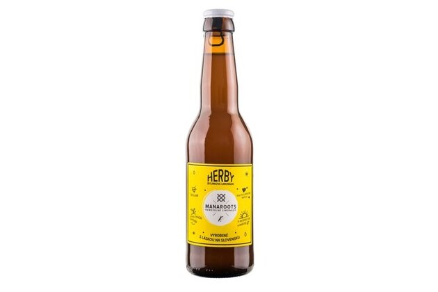 Herby bylinková limonáda manaroots 330 ml