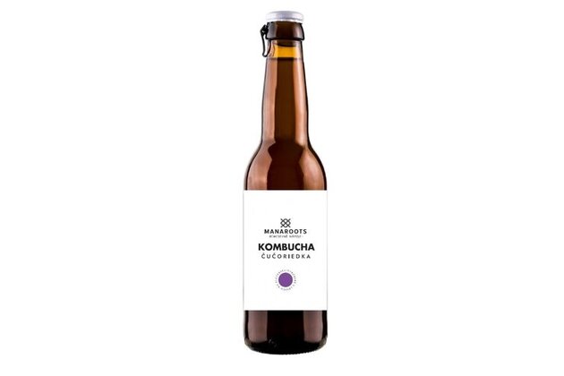 Kombucha Čučoriedková limonáda manaroots 330ml   