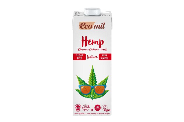 Konopný nápoj bio EcoMil 1L