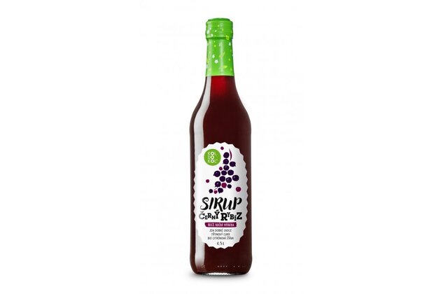 Ovocný sirup Čierna ríbezľa 500ml  