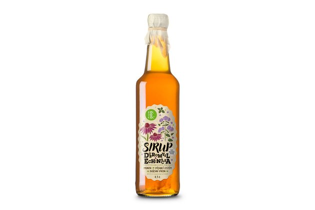 Bylinkový sirup Pamajorán a Echinacea 500ml