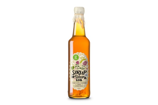 Bylinkový sirup Materina Dúška a Lipa 500ml