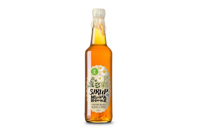 Bylinkový sirup Medovka a Rumanček 500ml