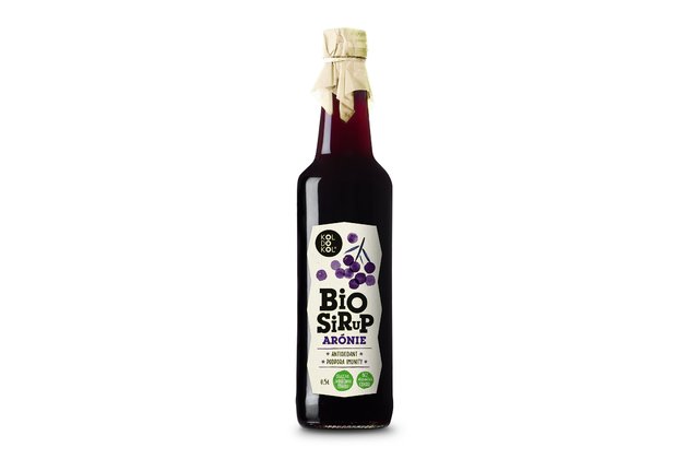 Ovocný sirup Arónia bio 500ml