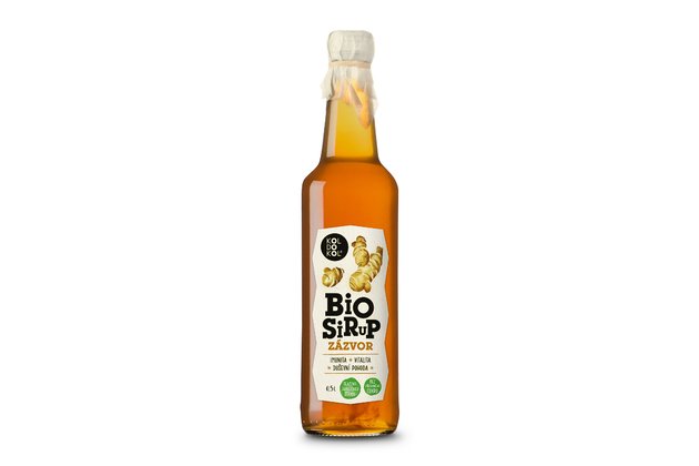 Ovocný sirup Zázvor bio 500ml