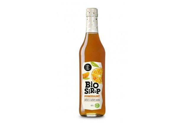 Ovocný sirup Pomaranč bio 500ml 