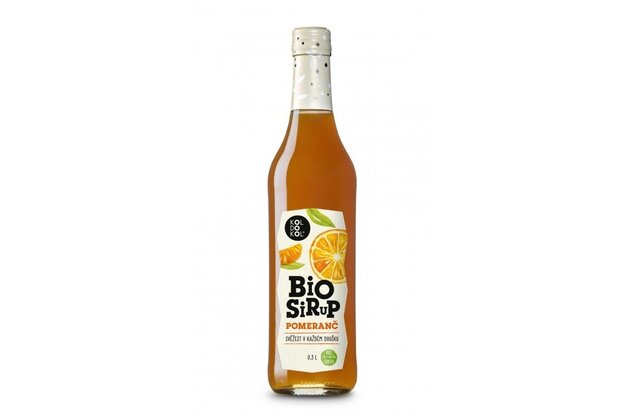 Ovocný sirup Pomaranč bio 500ml 