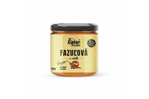 Fazuľová nátierka s chilli 140g Fajné 140g 