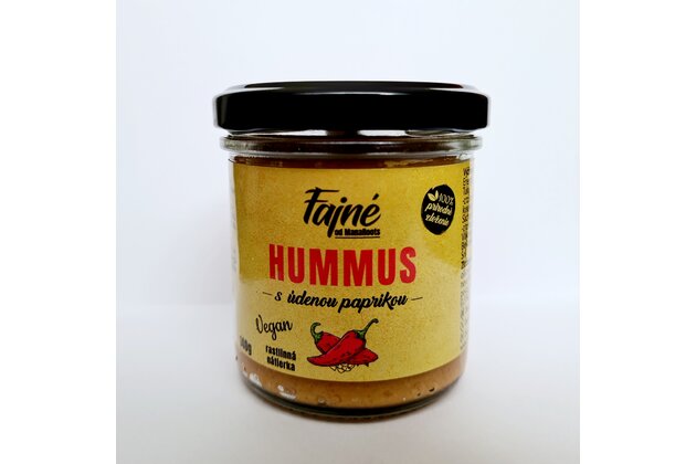 Hummus s údenou paprikou Fajné 140g