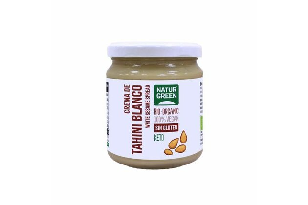 Bio Tahini NaturGreen-pyré z bieleho sezamu 300g