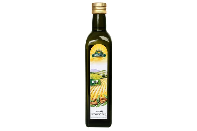 BIOLINIE Panenský sezamový olej 500ml