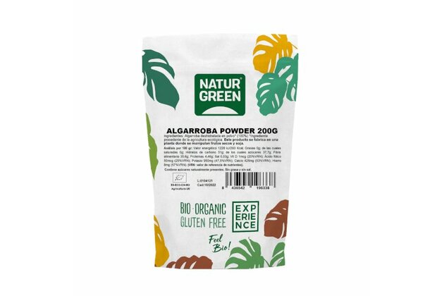 Karobový prášok bio NaturGreen 200g