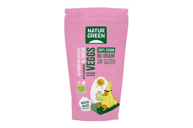 Vegánska alternatíva vajec pre sladké pokrmy bio NaturGreen 240g