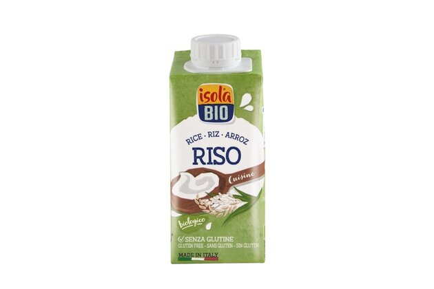 Ryžový krém na varenie a pečenie bio isola 200ml