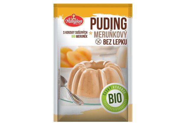 Puding marhuľový bez lepku bio AMYLON 40g