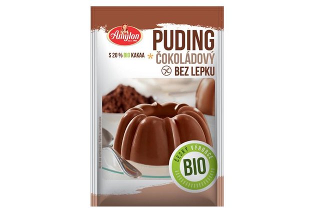 Puding čokoládový bez lepku bio AMYLON 40g