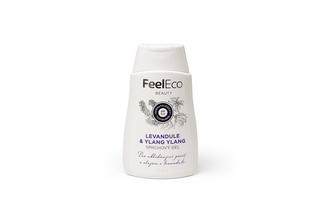 feel eco Sprchový gél - Levanduľa a Ylang Ylang 300 ml