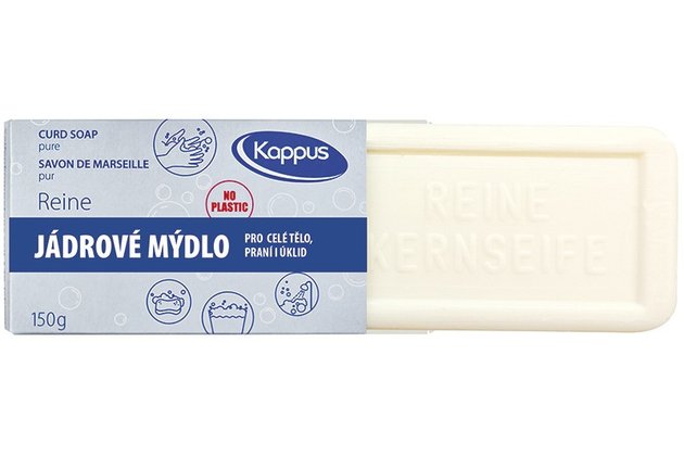 Tvrdé čisté mydlo biele 150g