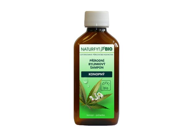 Bylinkový šampón Naturfyt - Konopný Bio 200 ml