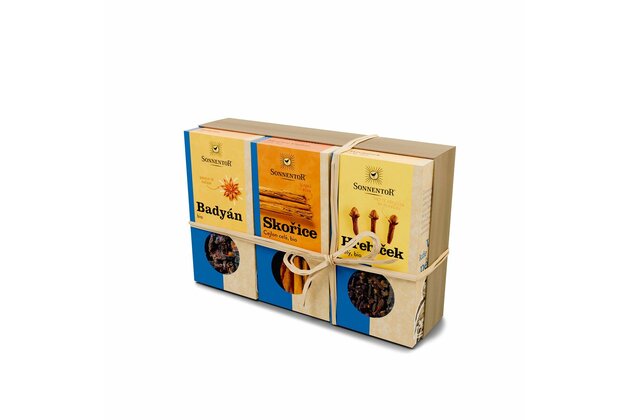 S77832.9_Darečekové_balenie_3_korení_na_varené_víno_bio_Sonnentor_78g.jpg S77832.9_Darečekové_balenie_3_korení_na_varené_víno_bio_Sonnentor_78g.jpg