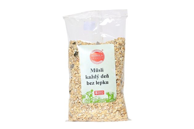 BIOMILA Müsli každý deň bez lepku bio 250g