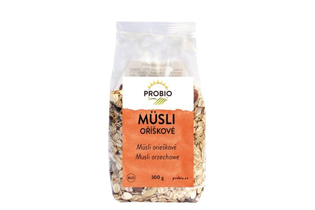 Müsli orieškové bio PROBIO 300g