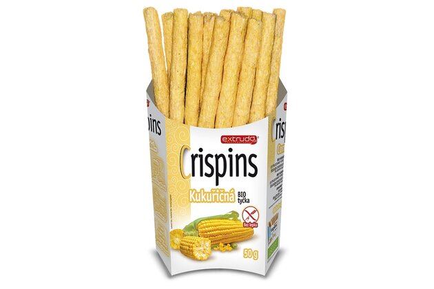 CRISPINS Tyčka kukuričná bio 50g