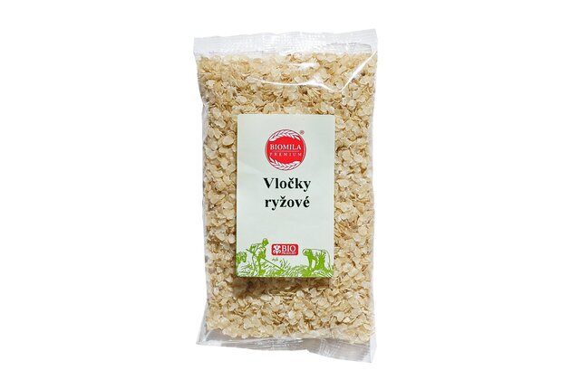 BIOMILA Ryžové vločky bio 250g