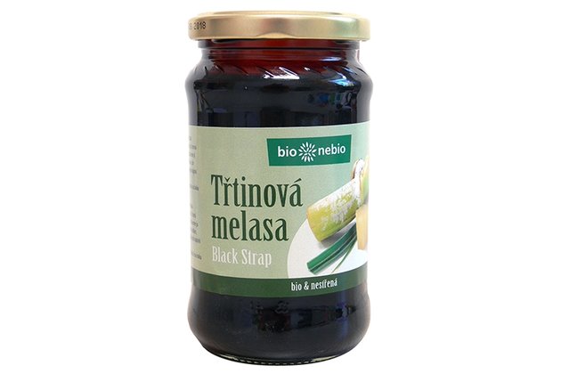 Trstinová melasa nesírená bio 450g