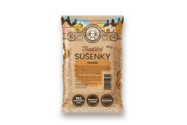Bezlepkové sušienky perník 80g