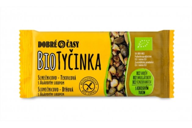 Tyčinka DČ Slnečnicovo - Tekvicová bio 40g - pb