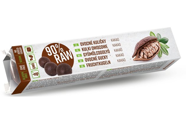 Ovocné guľky Kakao 90% RAW 40g