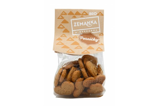 BIO Medové perníčky Biopekárna Zemanka 100g