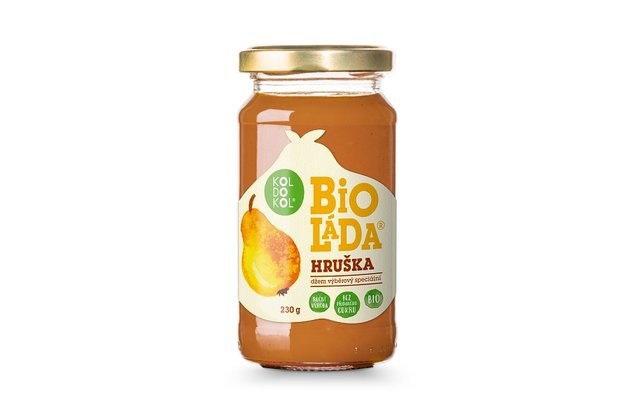 Bioláda hrušková bio 230g